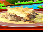 Пирог с картофелем и мясом